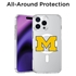 InvisiCase MagSafe Michigan Wolverines Logo Case for iPhone 16 Pro Max
