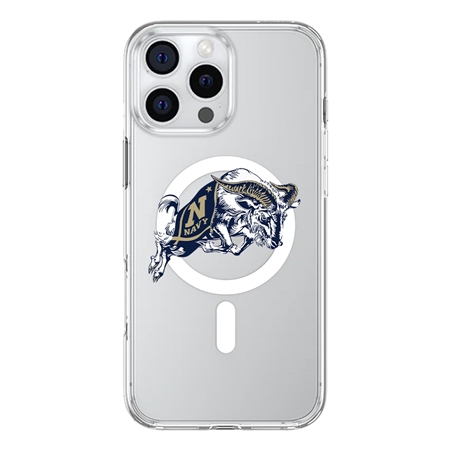 InvisiCase MagSafe Navy Midshipmen Logo Case for iPhone 16 Pro Max
