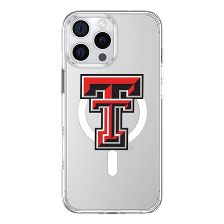 InvisiCase MagSafe Texas Tech Red Raiders Logo Case for iPhone 16 Pro Max

