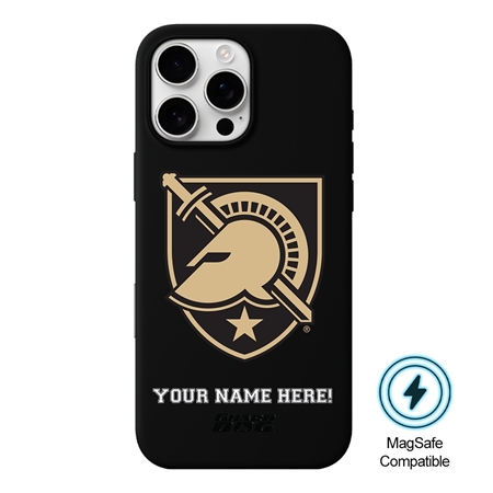 Guard Dog MagSafe West Point Black Knights Personalized Case for iPhone 16 Pro Max
