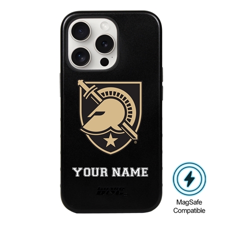 Guard Dog MagSafe West Point Black Knights Personalized Case for iPhone 15 Pro Max
