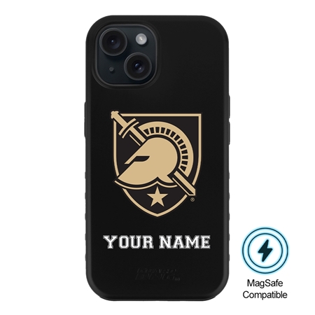 Guard Dog MagSafe West Point Black Knights Personalized Case for iPhone 15 Plus
