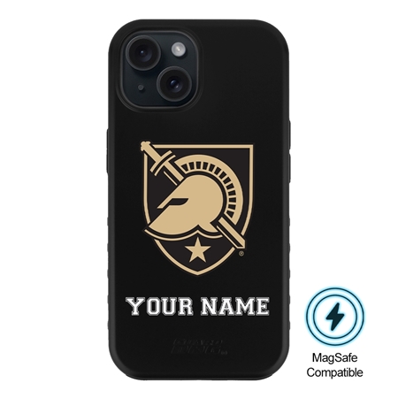 Guard Dog MagSafe West Point Black Knights Personalized Case for iPhone 15
