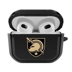 
West Point Black Knights Black Cover for Apple Airpods (3rd Generation) Case