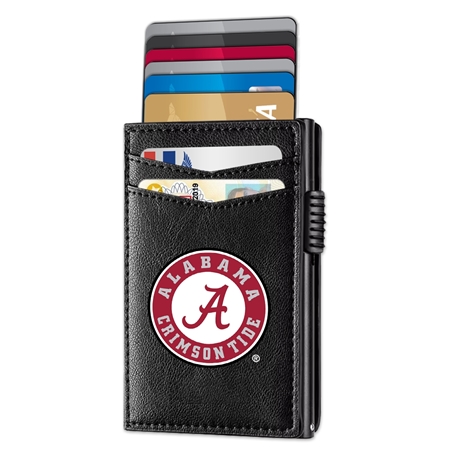 Alabama Crimson Tide Genuine Leather Pop-Up Wallet
