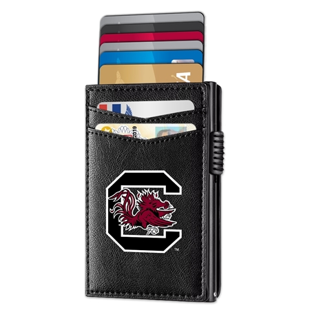 South Carolina Gamecocks Genuine Leather Pop-Up Wallet
