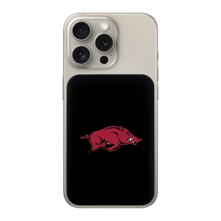 Arkansas Razorbacks Magnetic Battery Pack Charger (Black)
