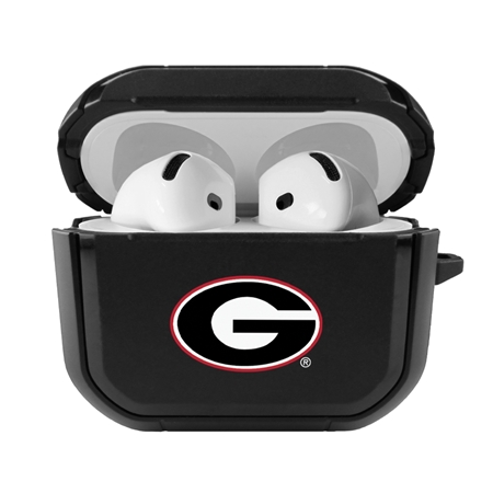 Georgia Bulldogs Black Cover for Apple Airpods (4th Generation) Case
