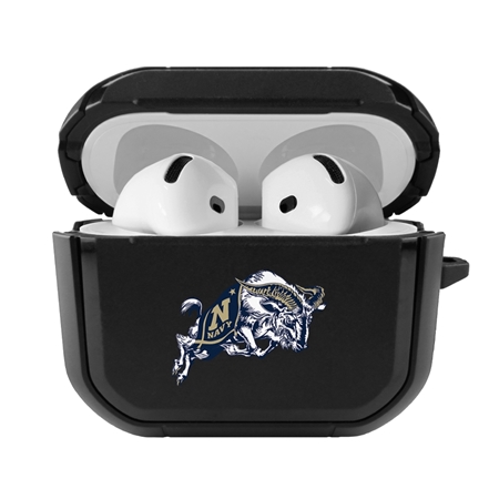 Navy Midshipmen Black Cover for Apple Airpods (4th Generation) Case

