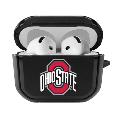 Ohio State Buckeyes Black Cover for Apple Airpods (4th Generation) Case
