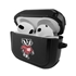 Wisconsin Badgers Black Cover for Apple Airpods (4th Generation) Case

