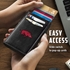 Arkansas Razorbacks Genuine Leather Pop-Up Wallet
