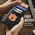 Auburn Tigers Genuine Leather Pop-Up Wallet
