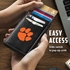 Clemson Tigers Genuine Leather Pop-Up Wallet
