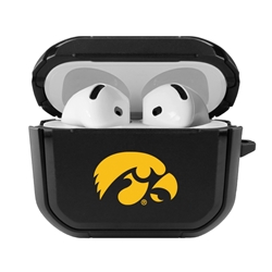 
Iowa Hawkeyes Black Cover for Apple Airpods (4th Generation) Case