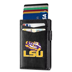 
LSU Tigers Genuine Leather Pop-Up Wallet