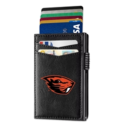 
Oregon State Beavers Genuine Leather Pop-Up Wallet