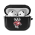 Wisconsin Badgers Black Cover for Apple Airpods (4th Generation) Case
