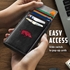 Arkansas Razorbacks Genuine Leather Pop-Up Wallet

