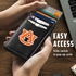 Auburn Tigers Genuine Leather Pop-Up Wallet
