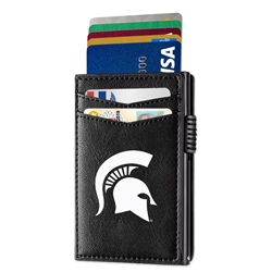 
Michigan State Spartans Genuine Leather Pop-Up Wallet