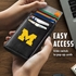 Michigan Wolverines Genuine Leather Pop-Up Wallet
